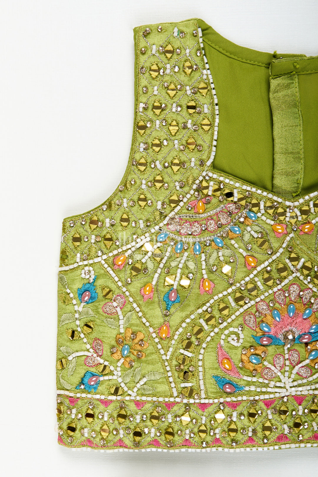 Girls lehenga choli set for weddings and traditional family celebrations