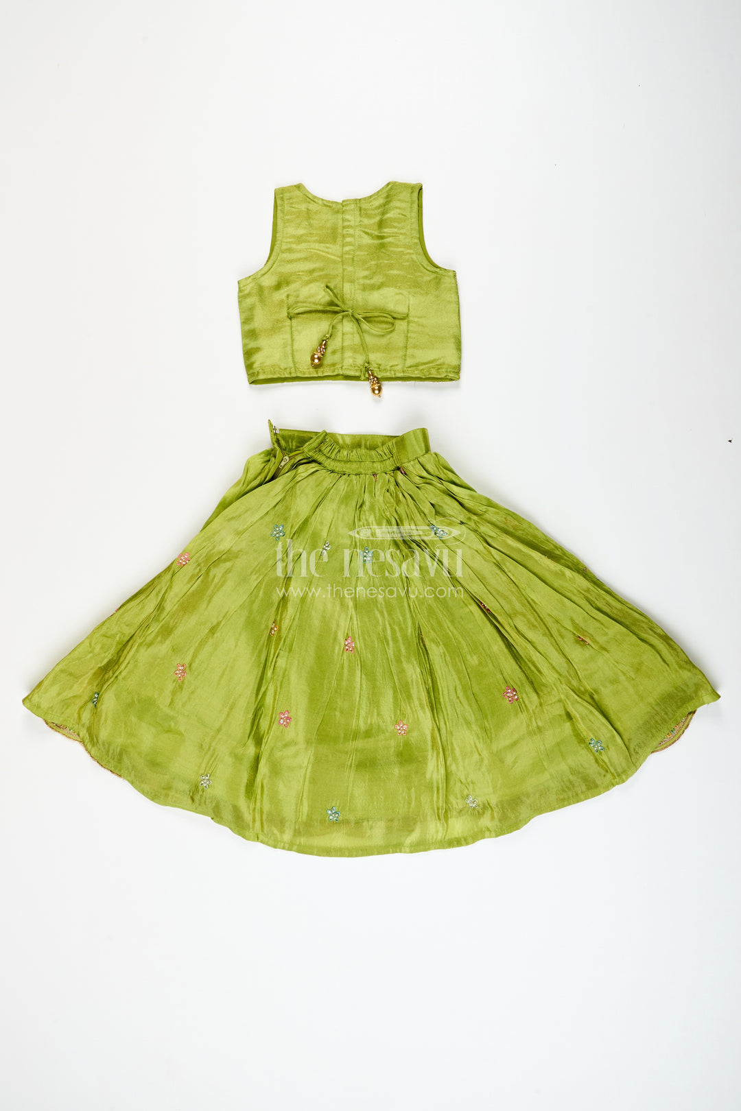 Girls lehenga choli set for weddings and traditional family celebrations