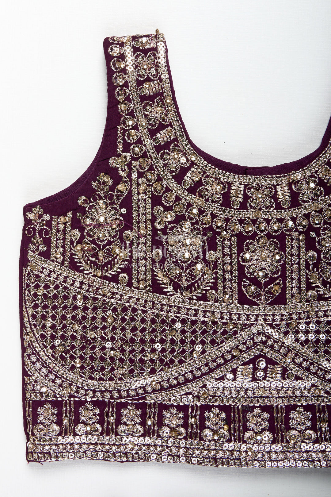 Girls Embroidered Lehenga Choli For Weddings And Festive Occasions