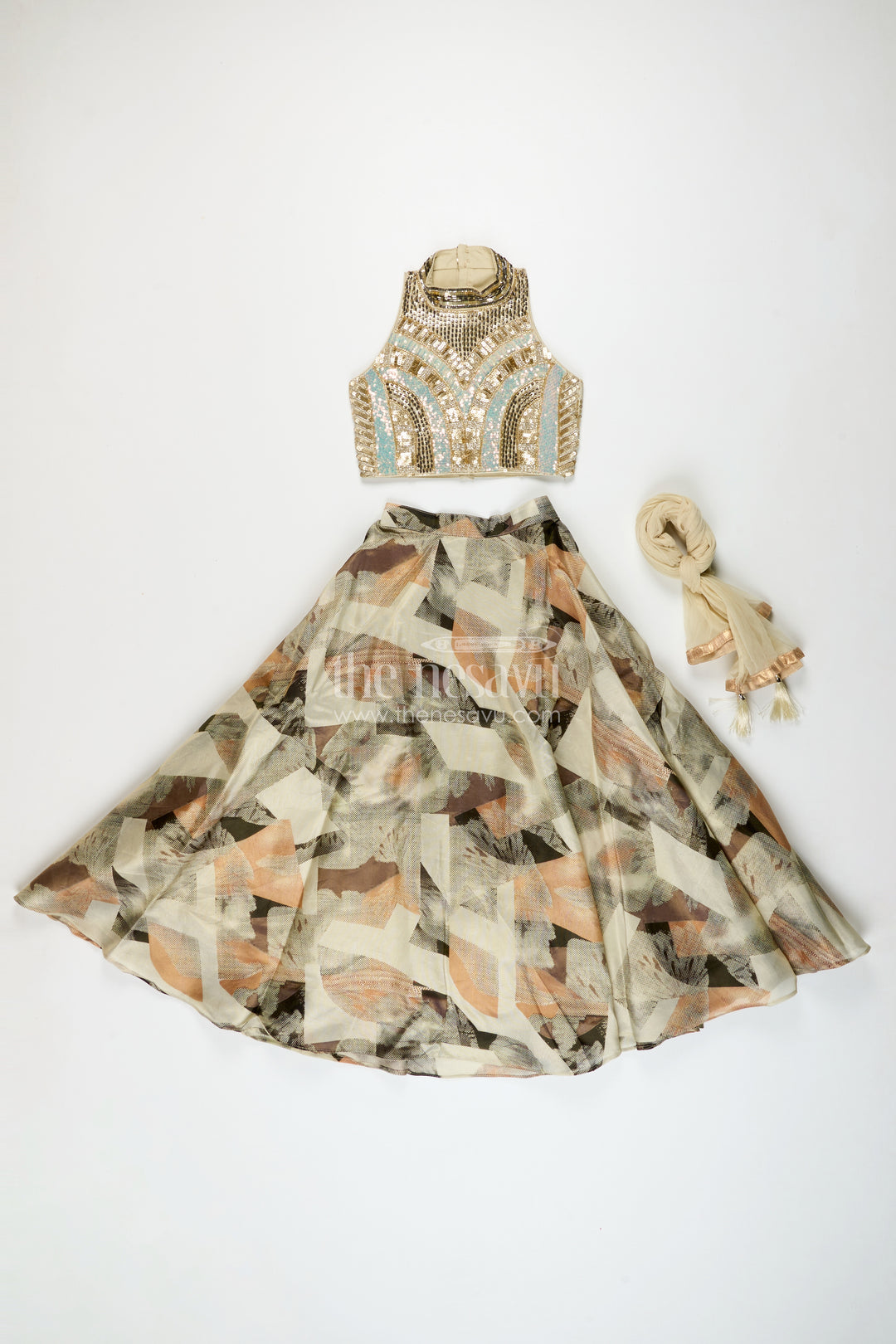 Girls fancy lehenga set for festive occasions and weddings