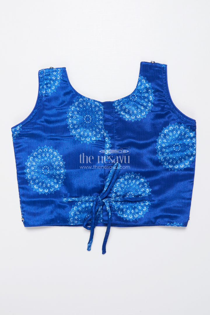 Muslin Silk Lehenga Choli for Girls with Digital Print for Ethnic Day and Parties