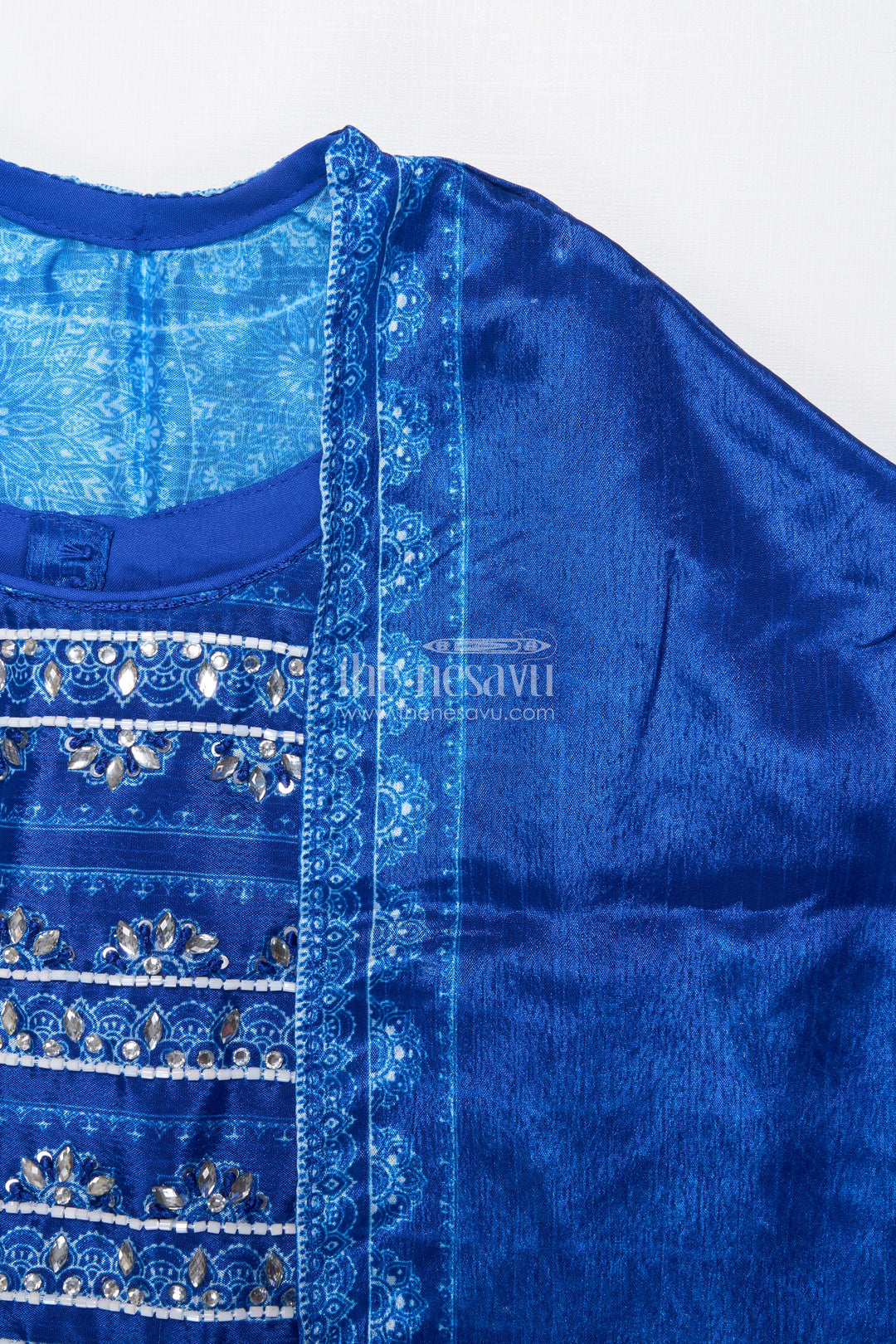 Muslin Silk Lehenga Choli for Girls with Digital Print for Ethnic Day and Parties
