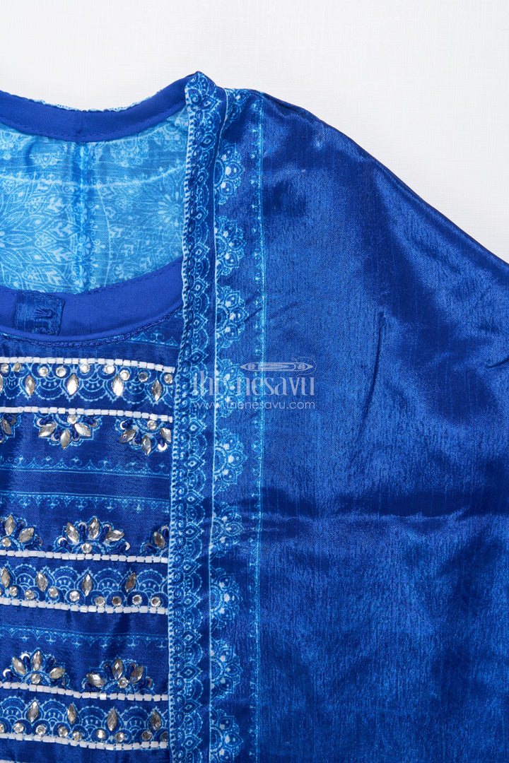 Muslin Silk Lehenga Choli for Girls with Digital Print for Ethnic Day and Parties