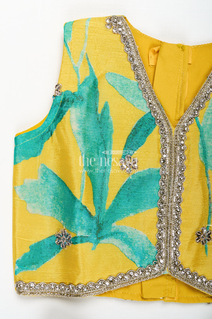 Ethnic Festival Set For Girls Traditional Mirror Work Outfit