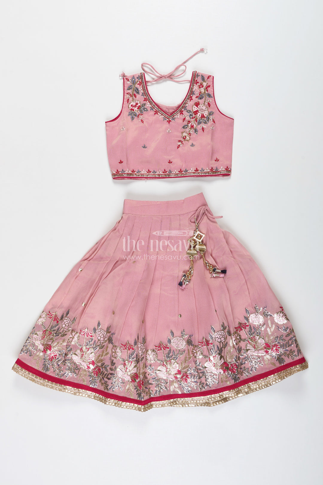 Embroidered Lehenga Choli For Girls Birthday And Festive Occasions