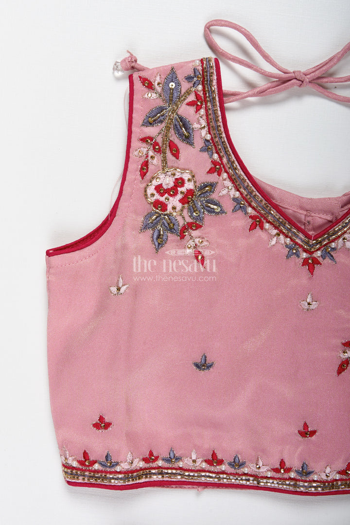 Embroidered Lehenga Choli For Girls Birthday And Festive Occasions