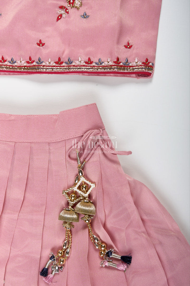 Embroidered Lehenga Choli For Girls Birthday And Festive Occasions