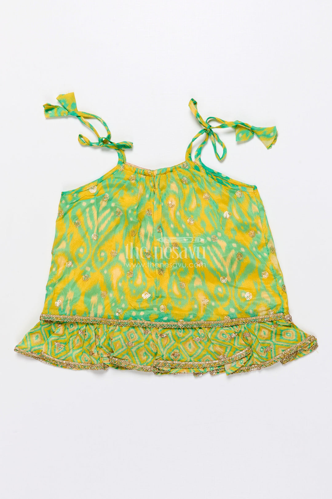 Toddler Girls Lehenga Choli Set for Weddings and Festive Events