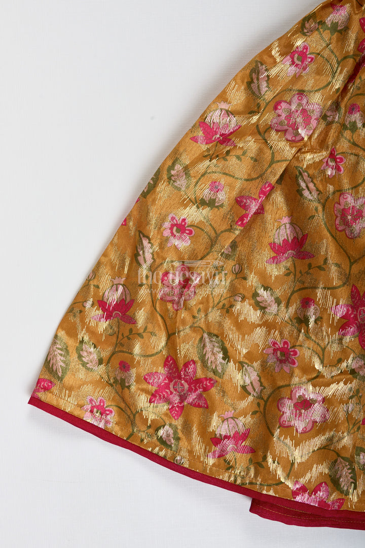 Girls festive lehenga choli set for weddings and Diwali