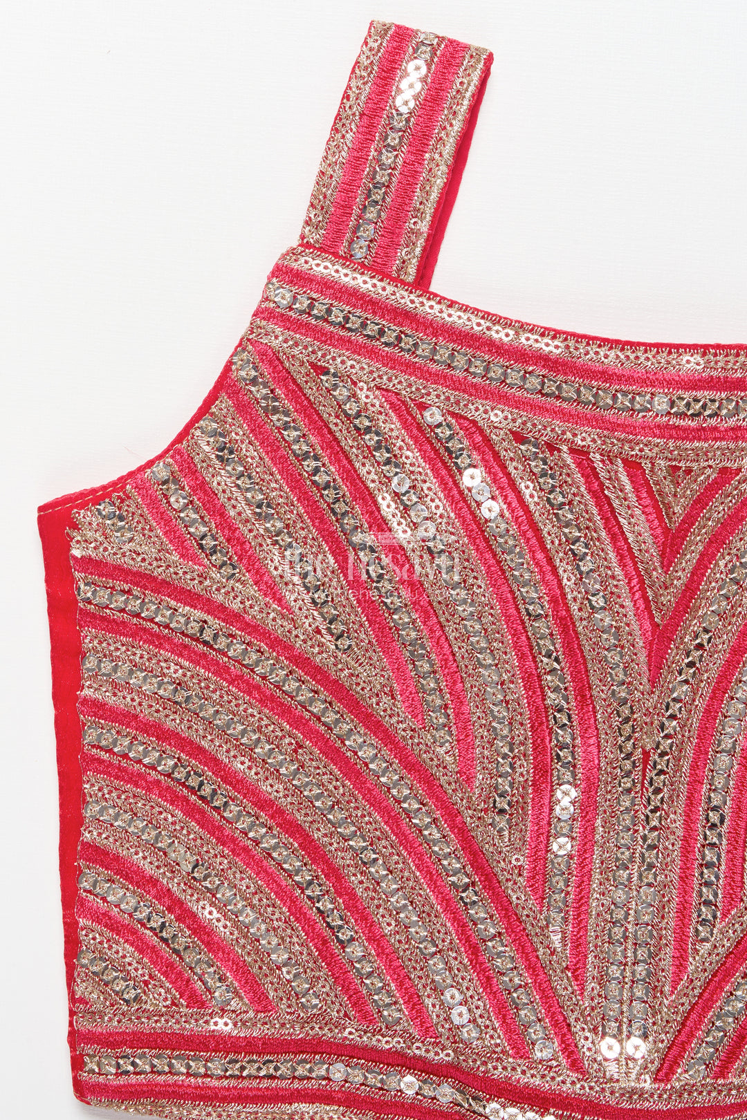 Girls Lehenga Choli with Embroidery for Weddings and Sangeet Nights