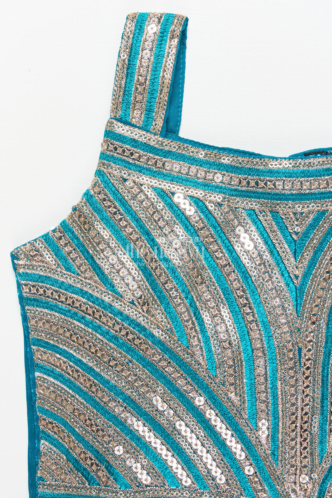 Girls Designer Lehenga Choli for Festive Functions and Family Portraits