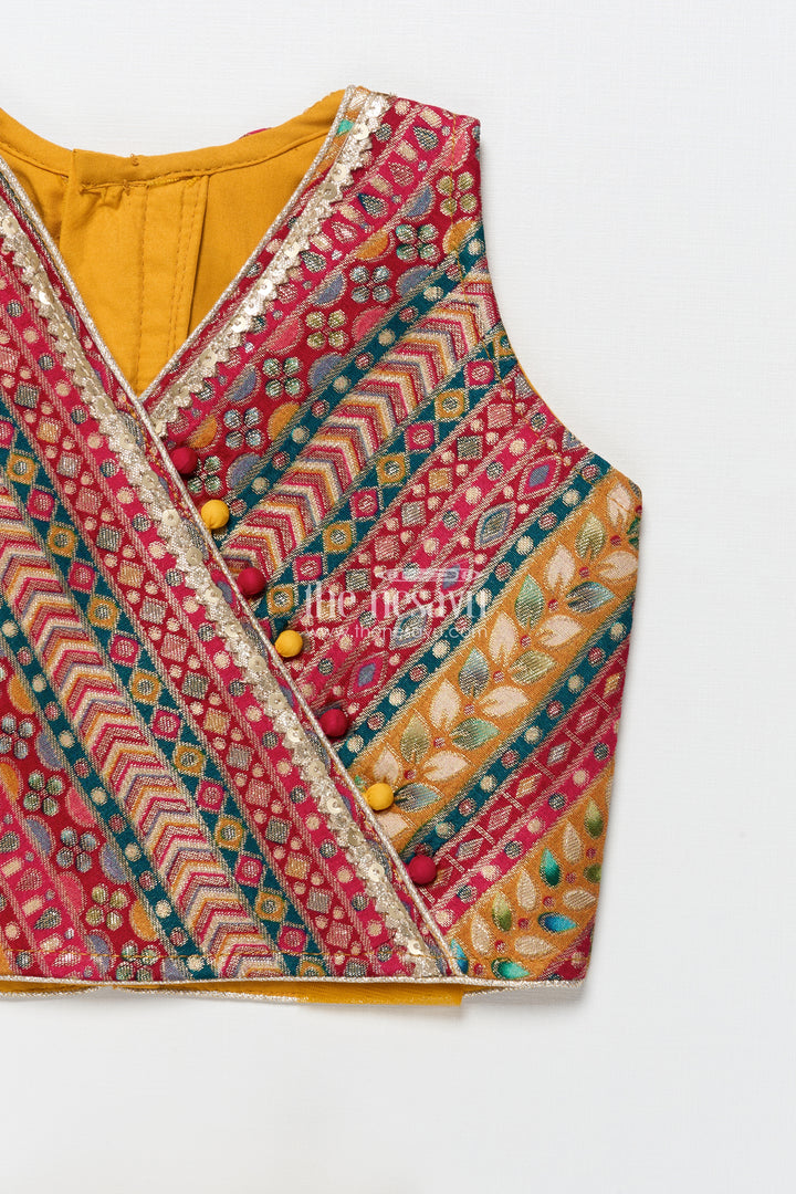 Designer lehenga choli for girls with georgette embroidery and traditional motifs