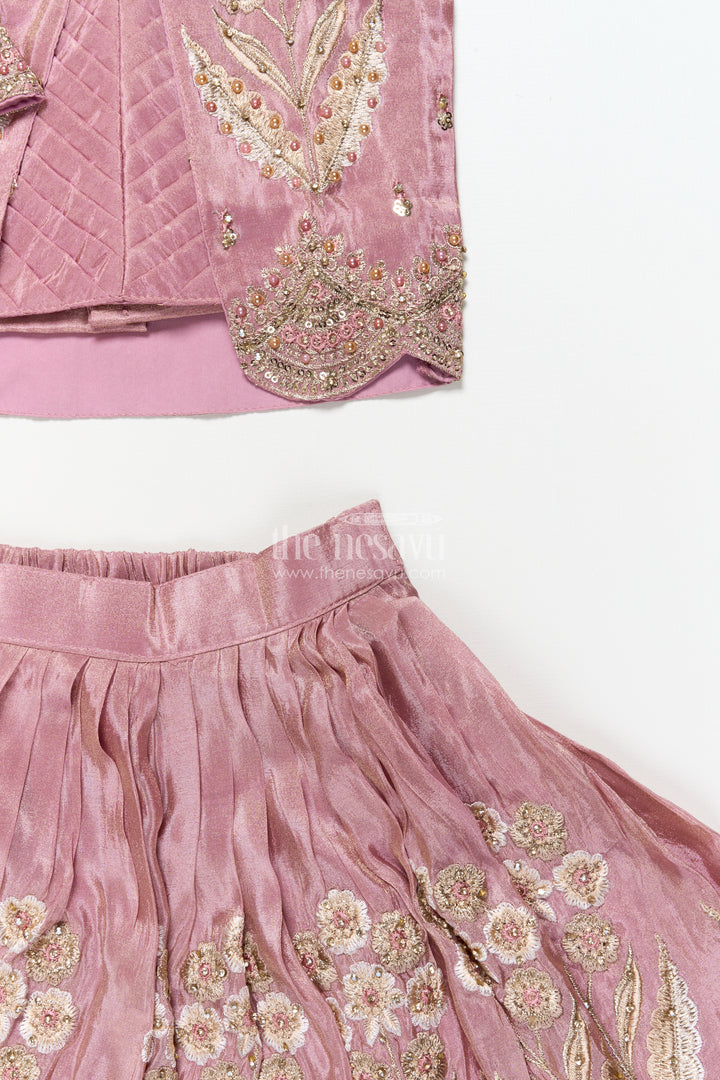 Girls Lehenga Choli Set for Weddings and Festive Celebrations