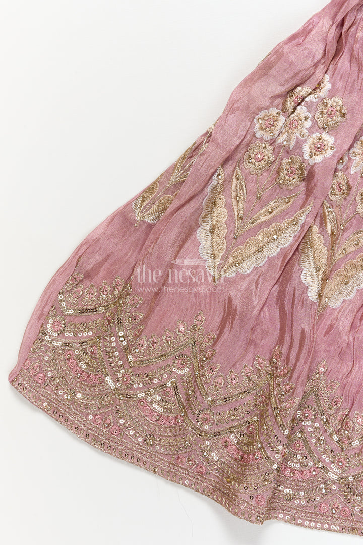 Girls Lehenga Choli Set for Weddings and Festive Celebrations