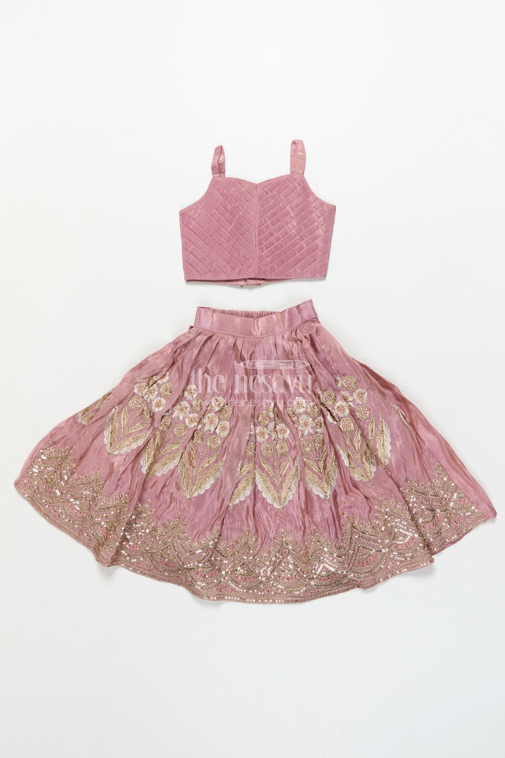Girls Lehenga Choli Set for Weddings and Festive Celebrations