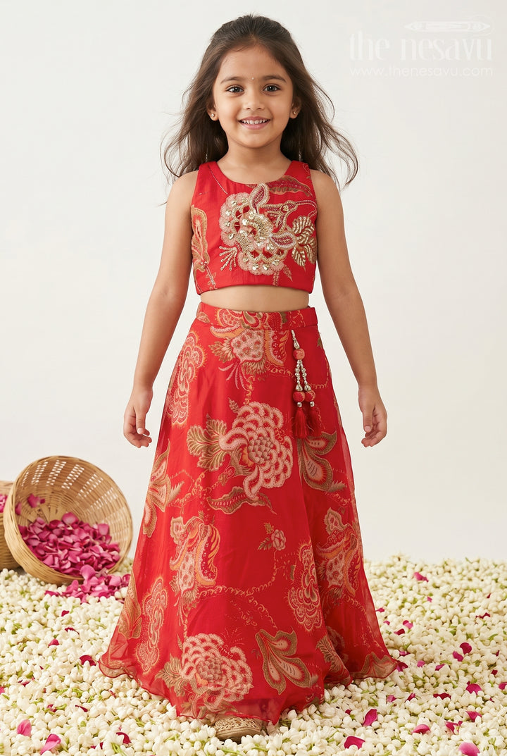 Girls Lehenga Choli for Festive Functions and Wedding Events