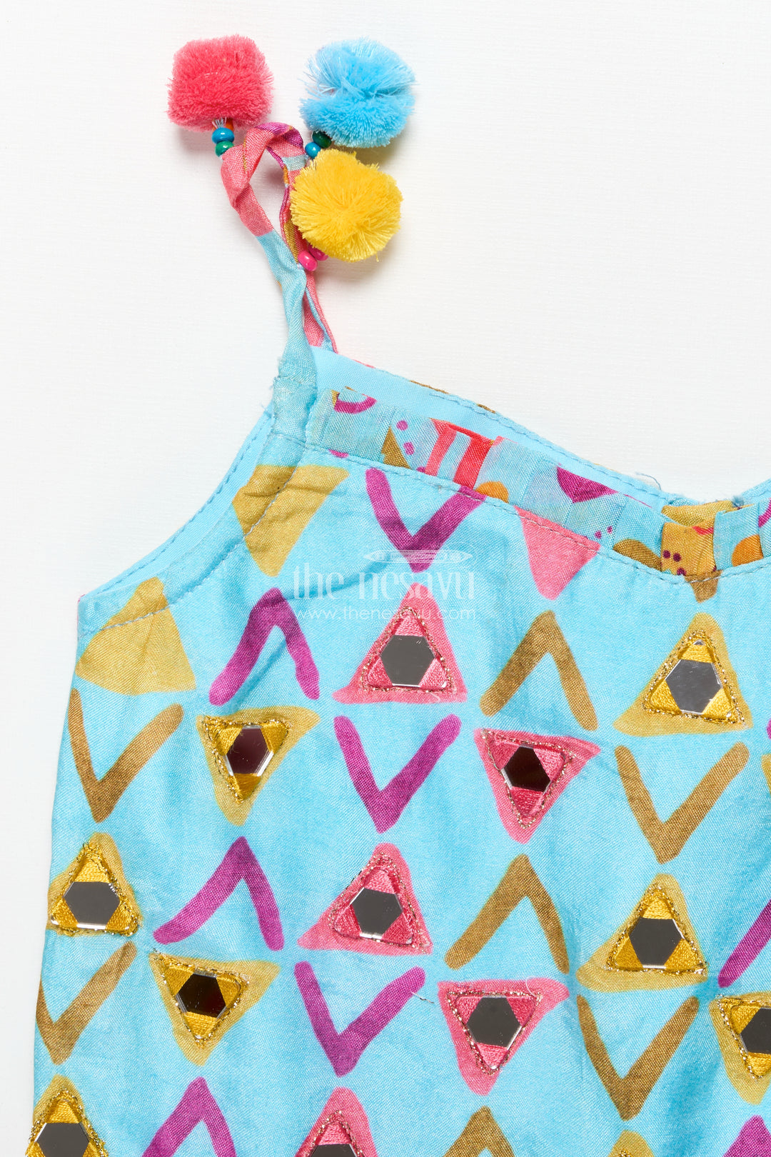 Girls Printed Lehenga Choli Set with Matching Dupatta for Celebrations