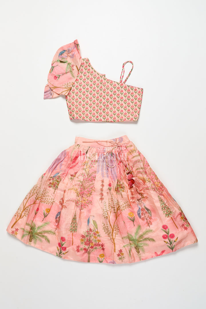 Kids Lehenga Choli for Birthday Party and Festive Wear