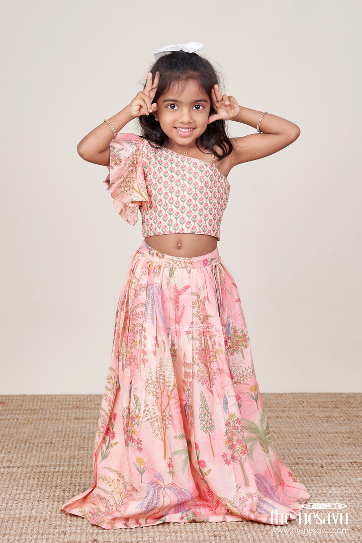 Kids Lehenga Choli for Birthday Party and Festive Wear