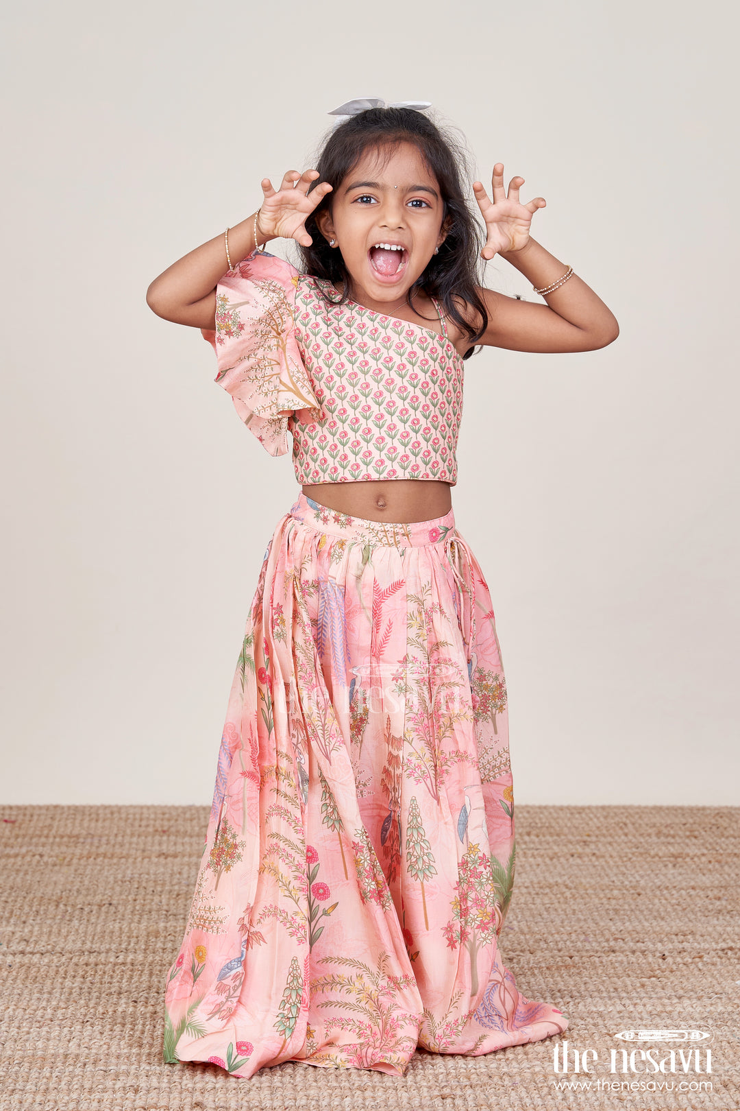 Kids Lehenga Choli for Birthday Party and Festive Wear