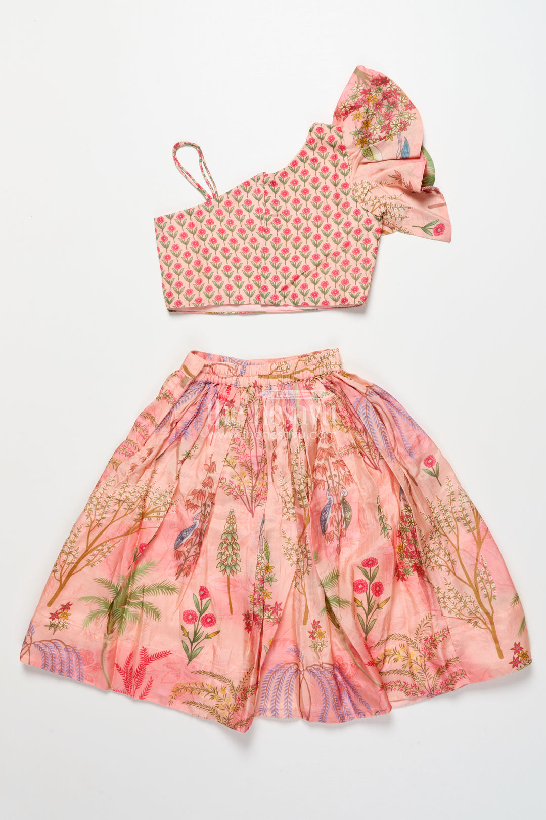 Kids Lehenga Choli for Birthday Party and Festive Wear