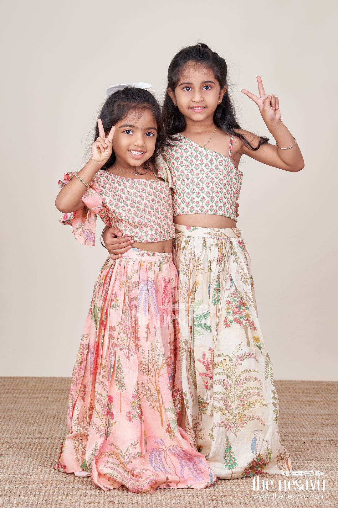 Kids Lehenga Choli for Birthday Party and Festive Wear