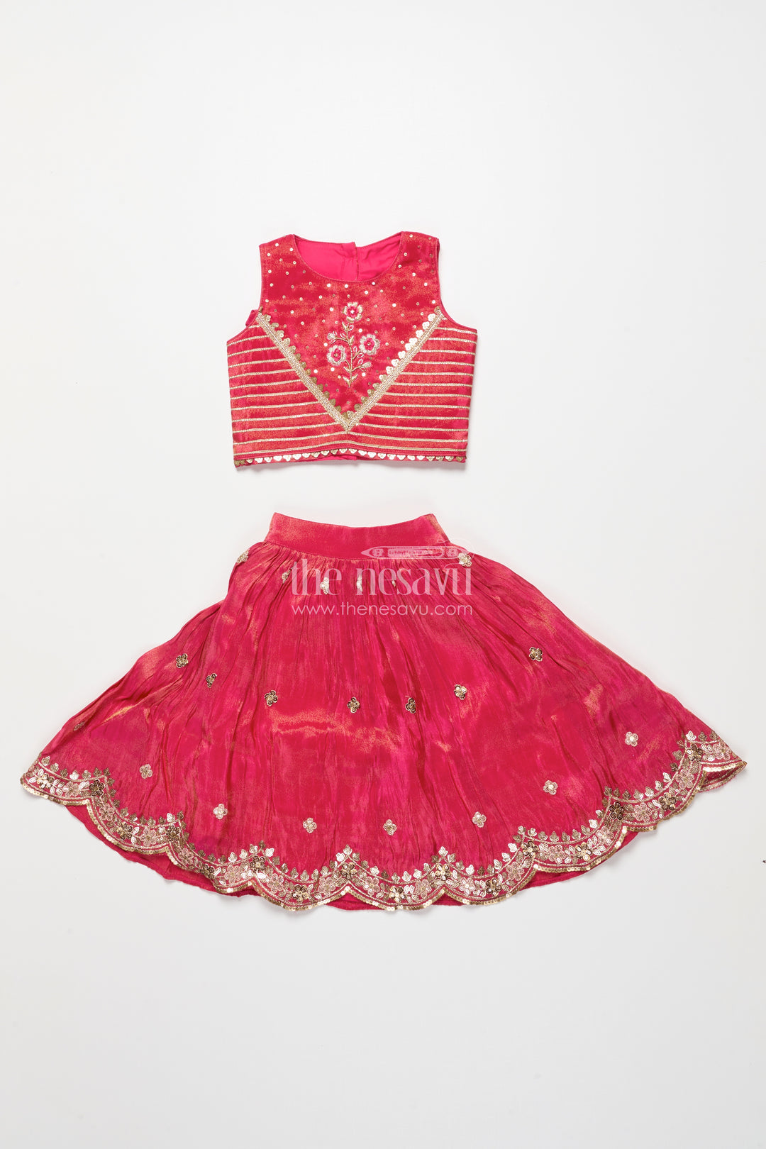 Girls lehenga choli for weddings and festive family occasions