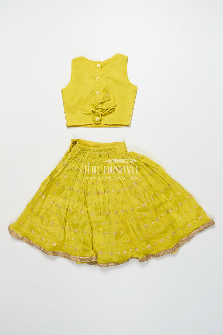 Girls Georgette Lehenga Set for Festive Functions and Wedding Wear