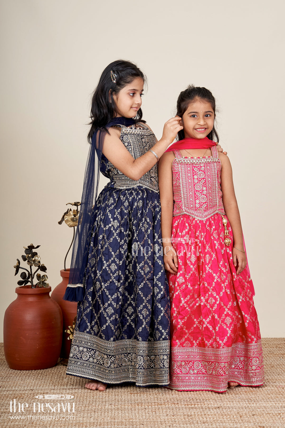 Toddler girl lehenga choli for weddings and ethnic parties