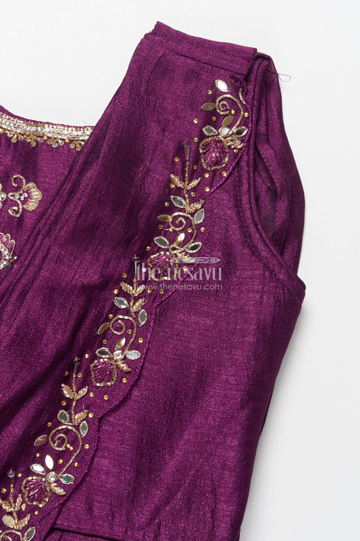 Girl’S Georgette Lehenga Choli for Weddings and Festive Functions