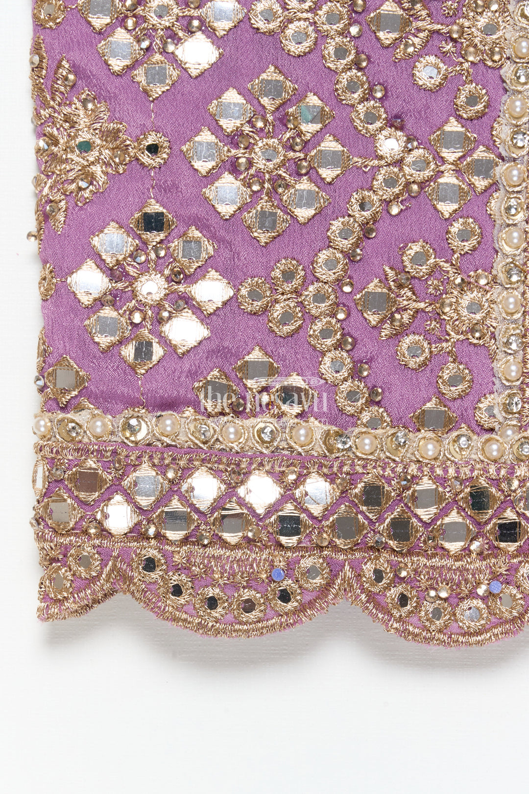 Girls Lehenga Choli with Designer Yoke and Festive Dupatta
