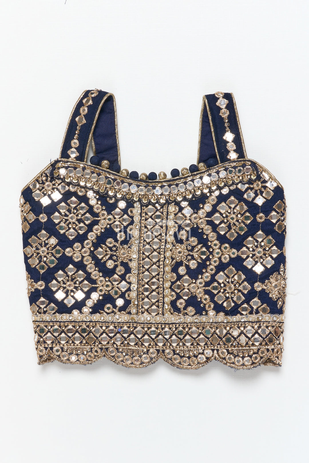 Girls Lehenga Choli with Royal Festive Yoke and Dupatta