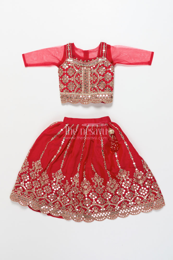 Girls Lehenga Choli for Weddings and Traditional Festivities