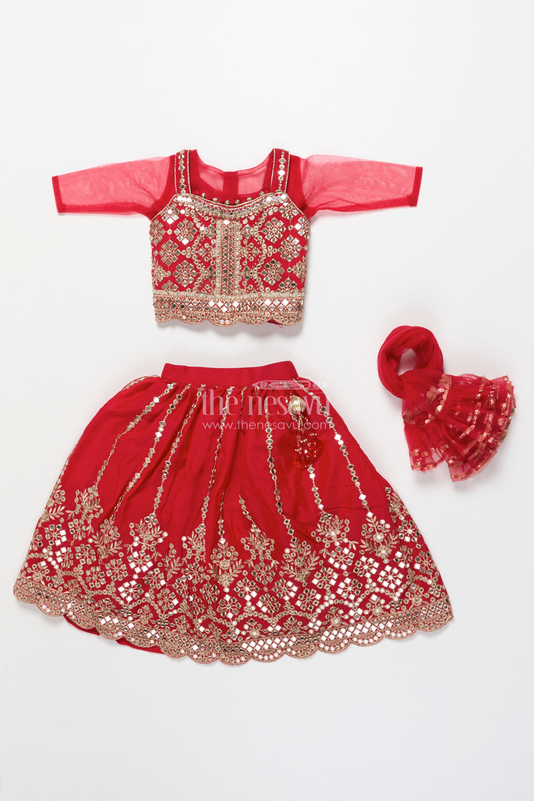 Girls Lehenga Choli for Weddings and Traditional Festivities