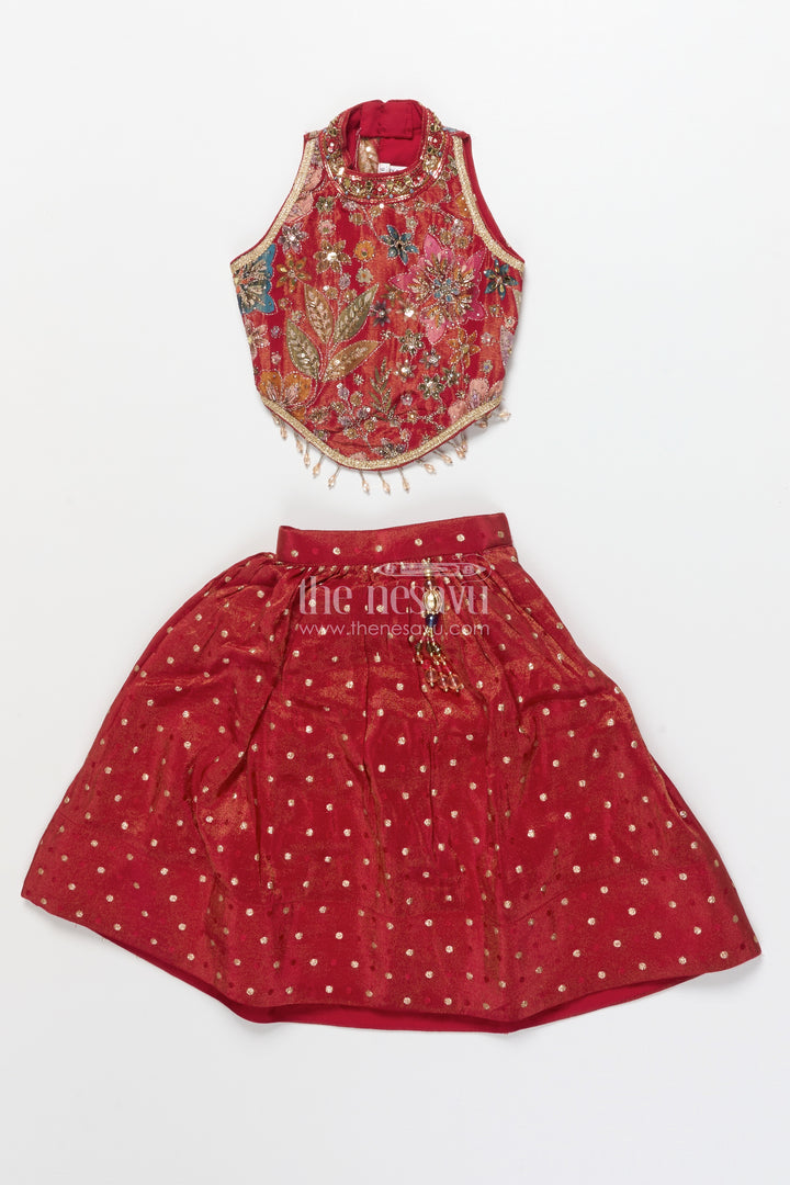 Girls Lehenga Choli for Birthday Parties and Ethnic Celebrations