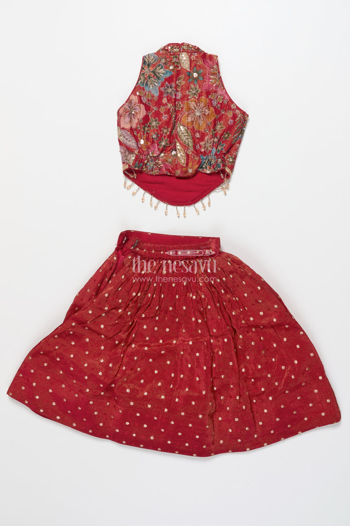 Girls Lehenga Choli for Birthday Parties and Ethnic Celebrations