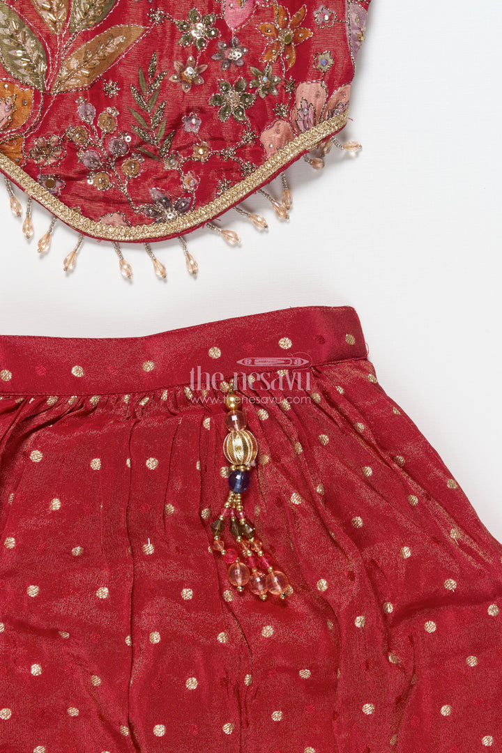 Girls Lehenga Choli for Birthday Parties and Ethnic Celebrations
