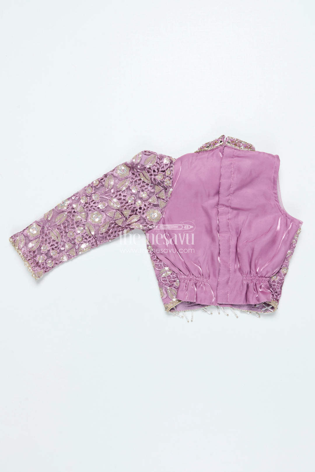 Ruffled Organza Lehenga Choli for Girls with Designer Yoke for Birthday Parties and Sangeet