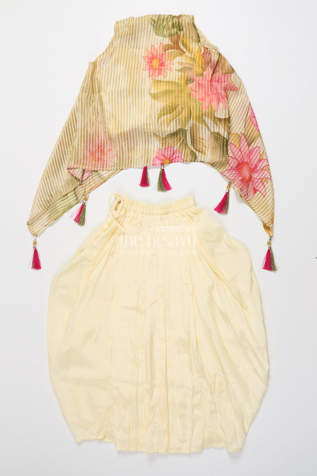 Floral Embroidered Lehenga Choli for Girls for Festive Occasions and Family Weddings