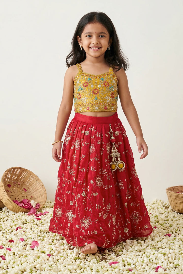 Girls Lehenga Set for Weddings and Festive Celebrations