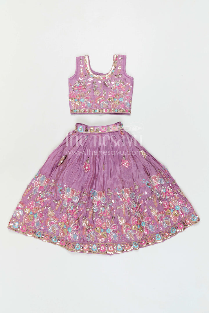 Girls Lehenga Choli for Festive Evenings and Wedding Celebrations