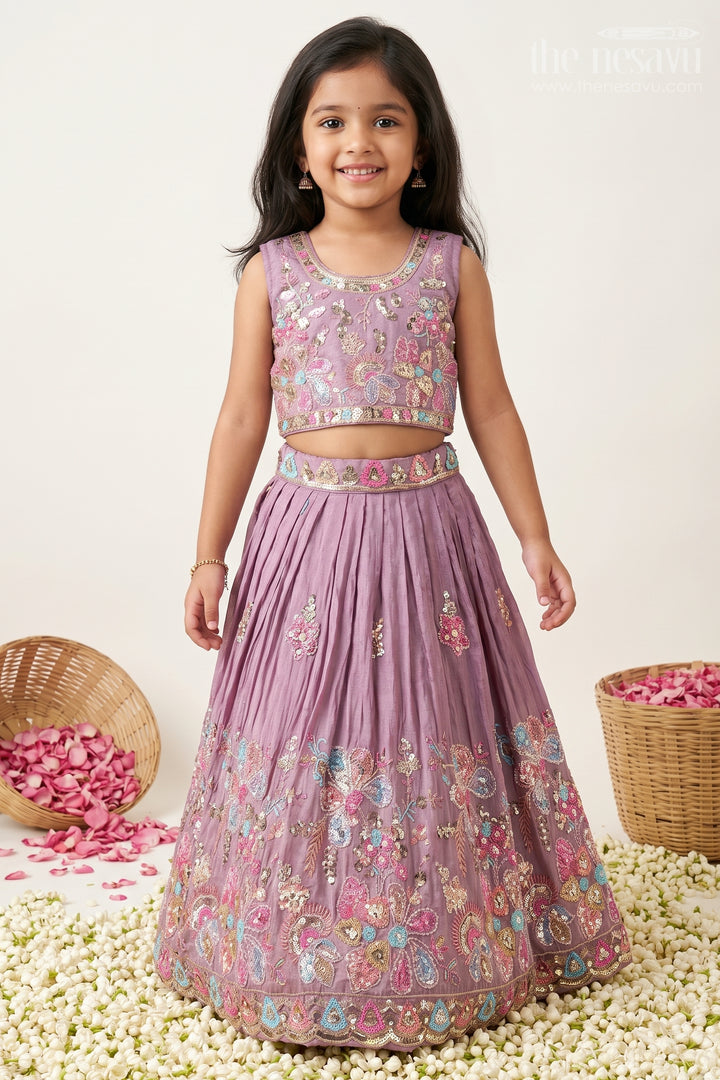Girls Lehenga Choli for Festive Evenings and Wedding Celebrations