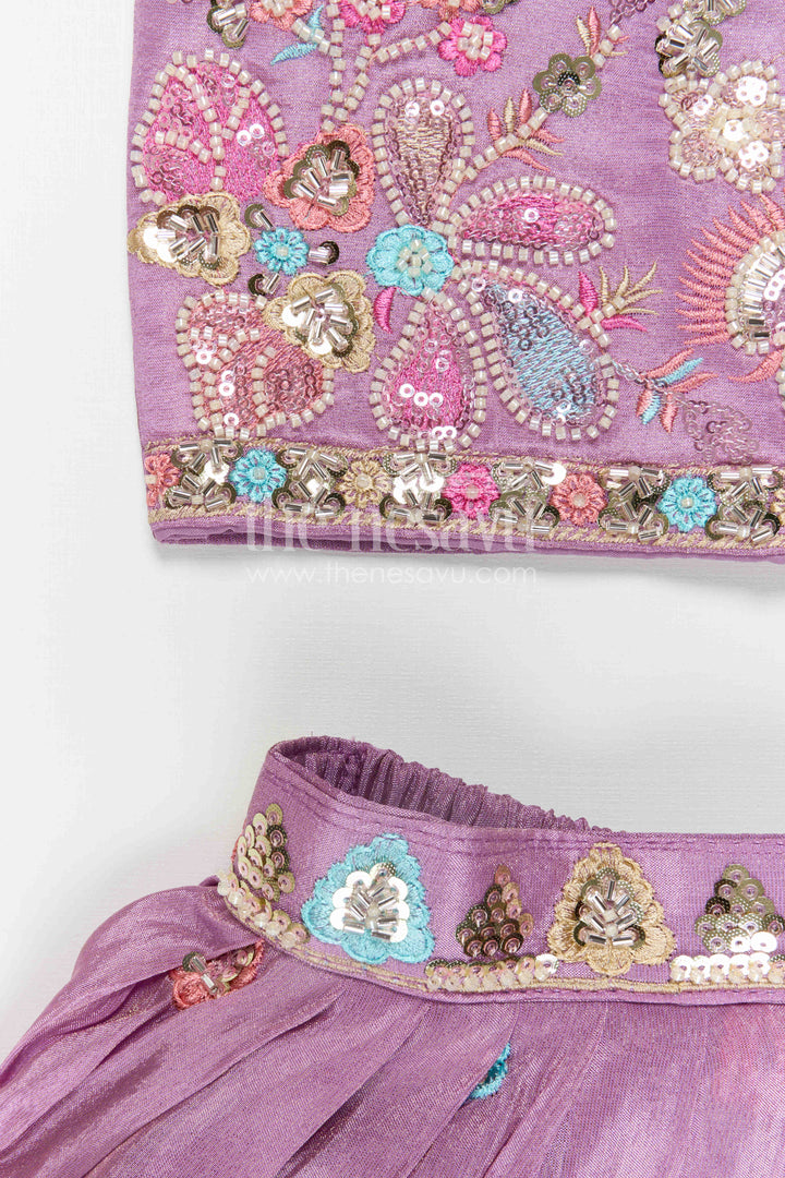 Girls Lehenga Choli for Festive Evenings and Wedding Celebrations