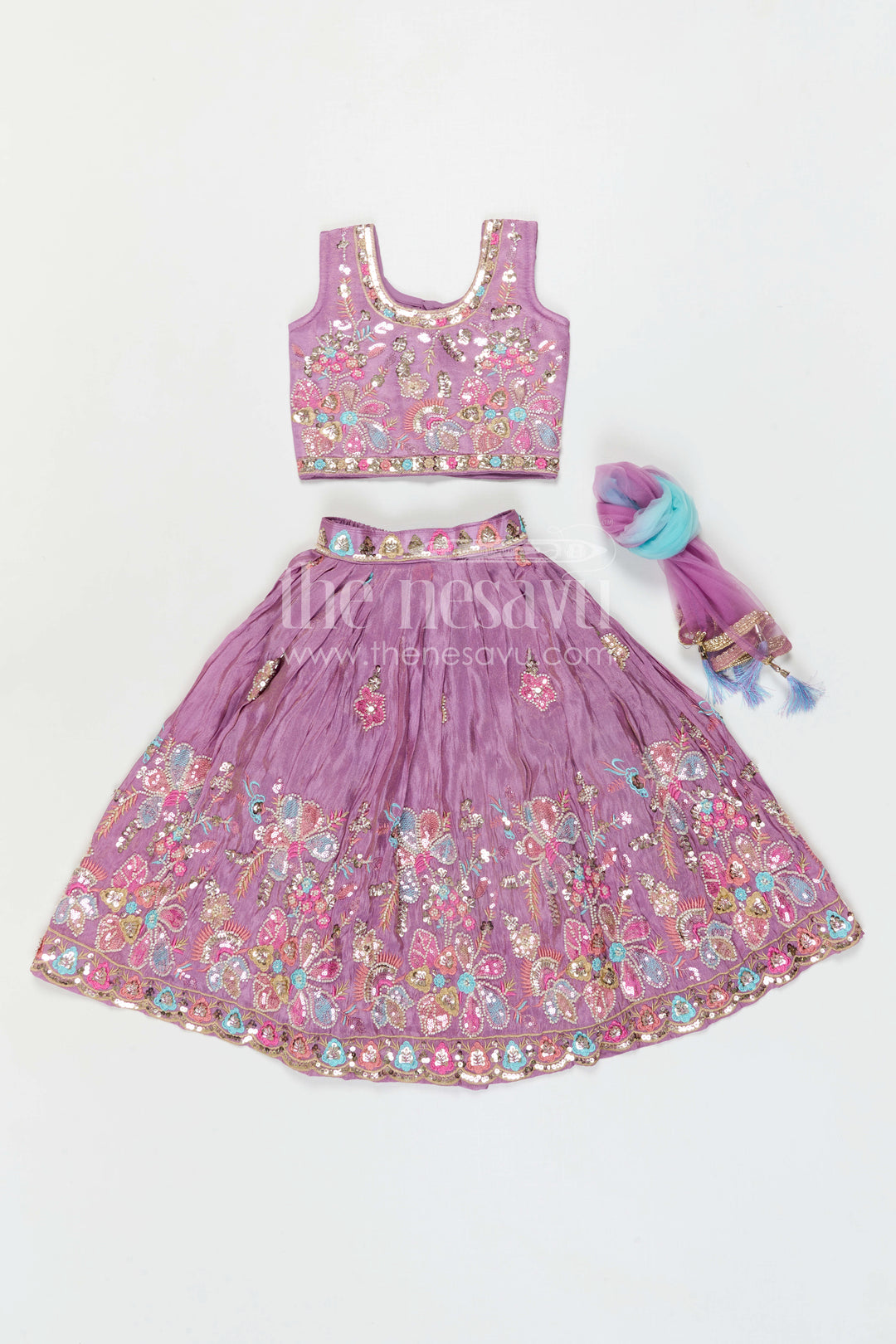 Girls Lehenga Choli for Festive Evenings and Wedding Celebrations