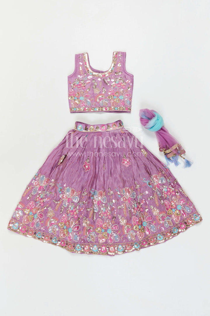 Girls Lehenga Choli for Festive Evenings and Wedding Celebrations