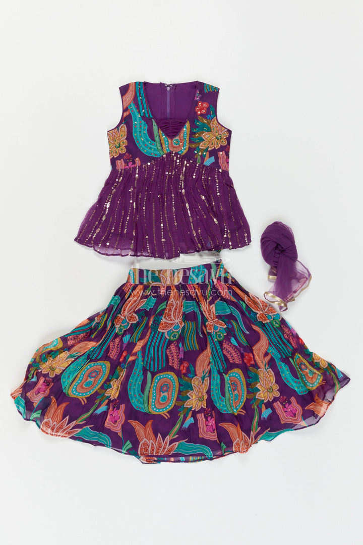 Girls Lehenga Choli for Festive Functions and Twirl Moments