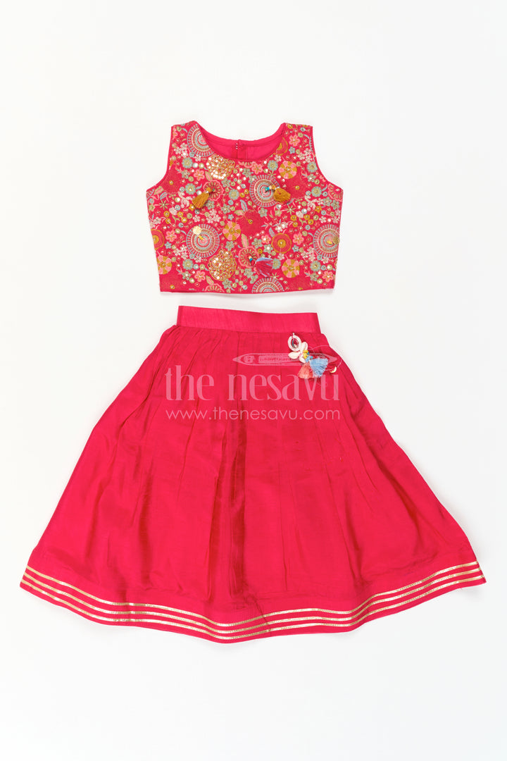 Girls Lehenga Choli for Birthdays and Festive Celebrations