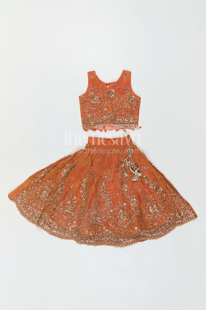 Girls Lehenga Choli for Festive Functions and Family Celebrations