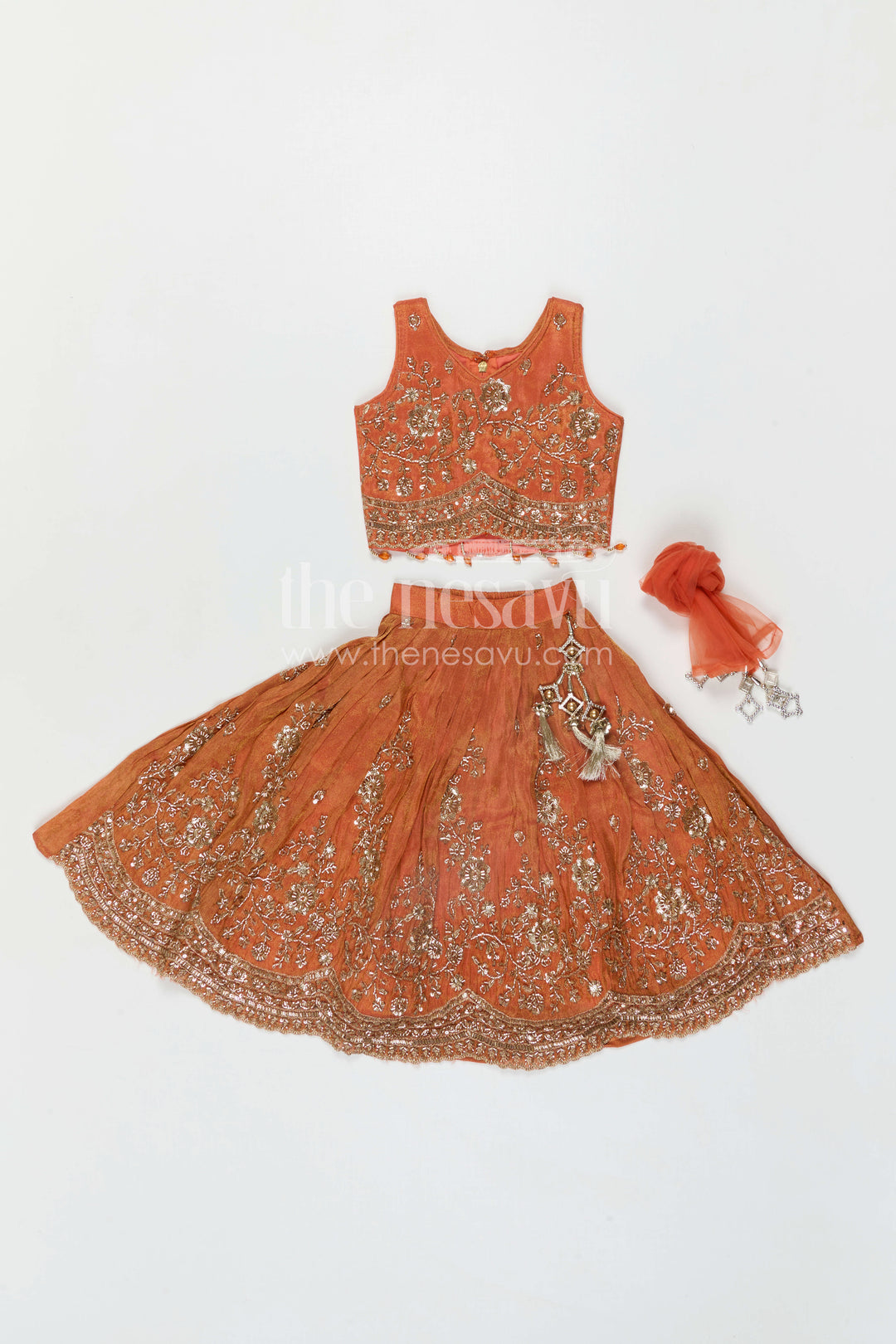 Girls Lehenga Choli for Festive Functions and Family Celebrations