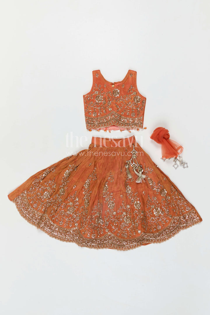 Girls Lehenga Choli for Festive Functions and Family Celebrations